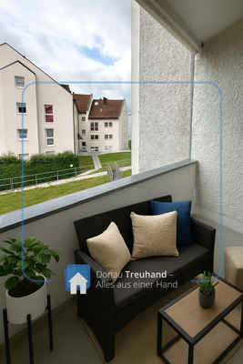 Einrichtungsbeispiel Balkon