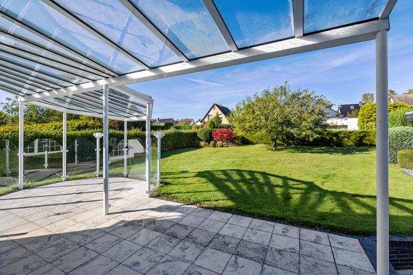 Gartenansicht vom Haus