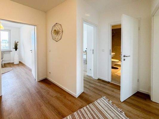 Helle Wohnung mit Holzboden