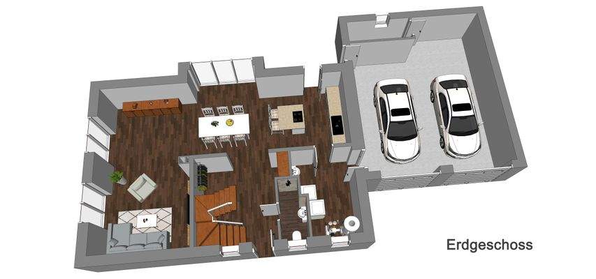 Erdgeschoss-Grundriss