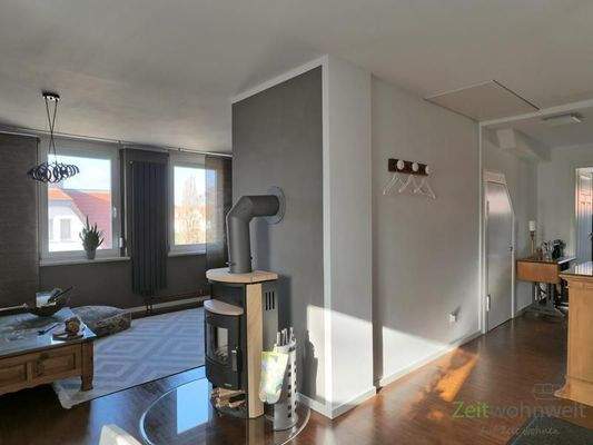 offener Wohnbereich und Flur