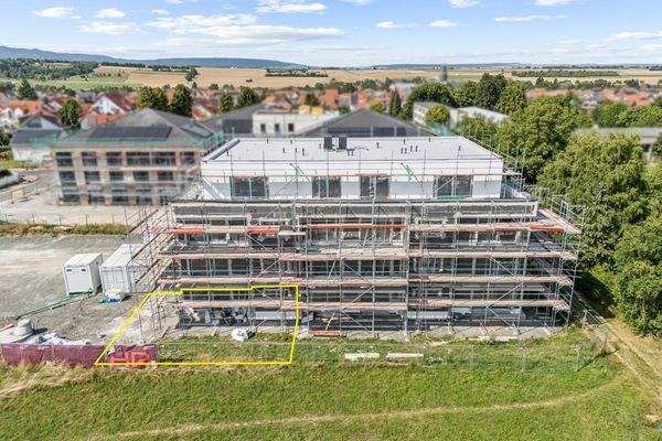 Drohnenansicht Südfassade