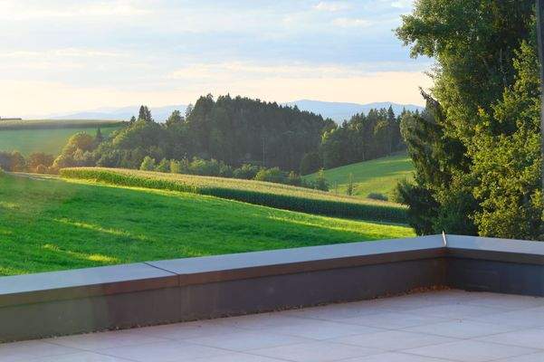 Blick von Dachterasse