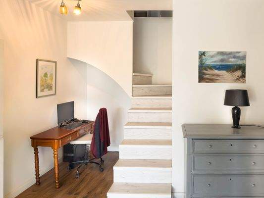 Aufgang zum Dachgeschoss