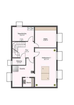 Grundriss Kellergeschoss