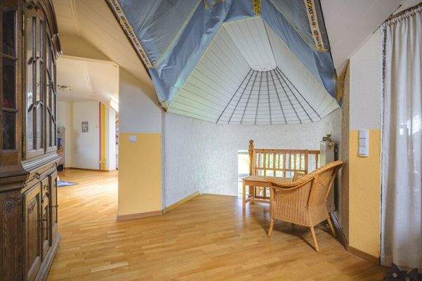 Zugang ins Dachgeschoss