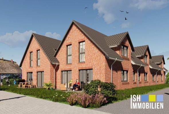 Visualisierung - Außenansicht Nord-Ost-Seite