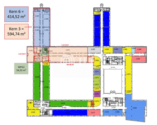 Grundriss 2. OG - Freie Fläche