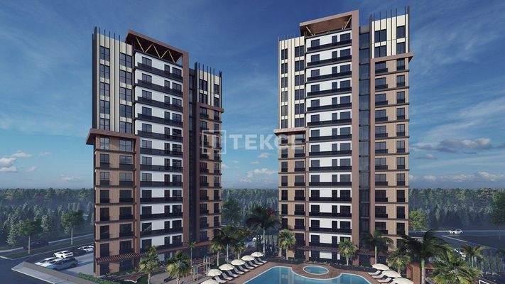 Brand New Apartments with Pool in Mersin