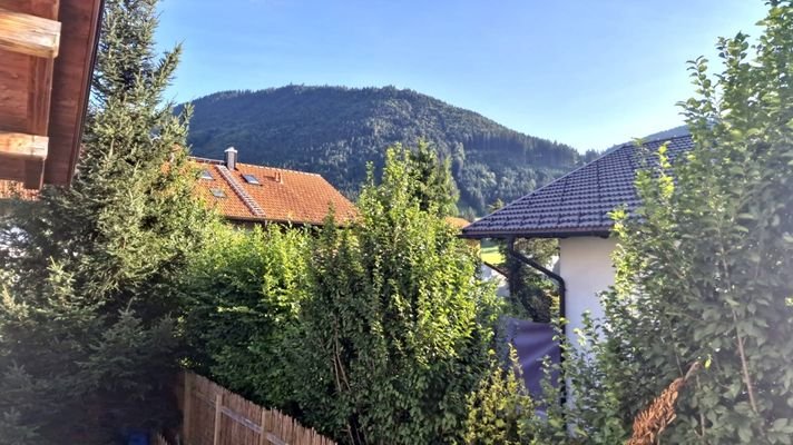 Bergblick vom Balkon