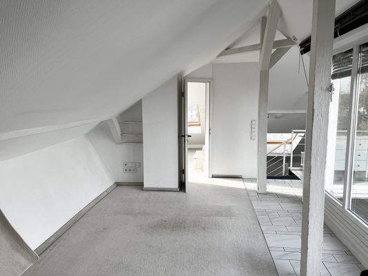 Galerie, Blick Richtung Arbeitszimmer