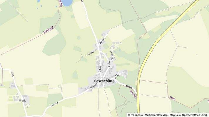 Geolyzer Kartenausschnitt