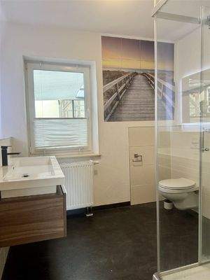 Badezimmer im Obergeschoss
