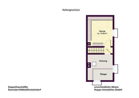 Grundriss Kellergeschoss