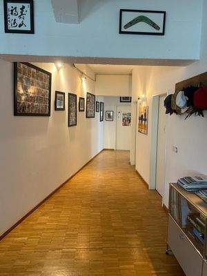 Flur zu den Schlafzimmern