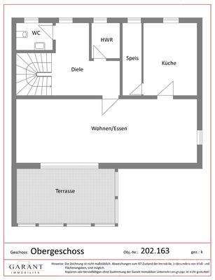 Grundriss  Obergeschoss