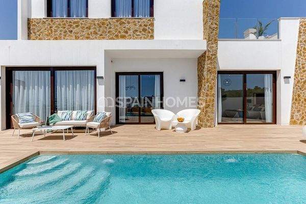 Sea View Mediterranean Villas with Private Pools and Gardens