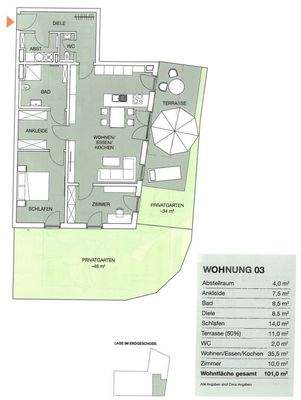 Grundriss Bochumer Straße 79, Dorsten