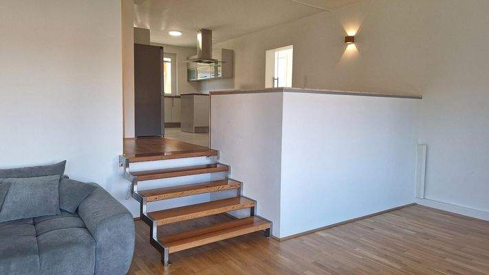 Übergang Essbereich Wohnbereich