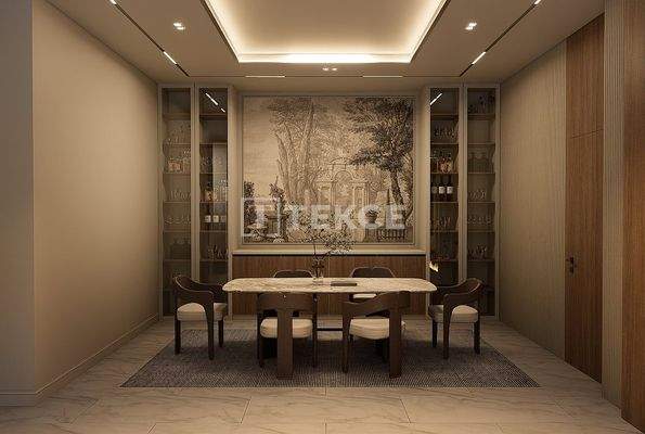 Detached Sea and Nature View Villa with Pool in Alanya Bektaş