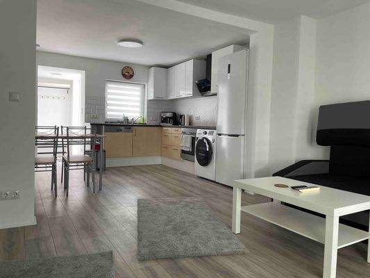 Wohnzimmer + Küche