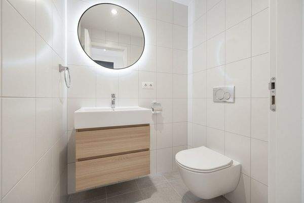 1. Obergeschoss - Innenliegendes Gäste WC - Illustration