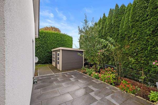 Geräteschuppen im Garten