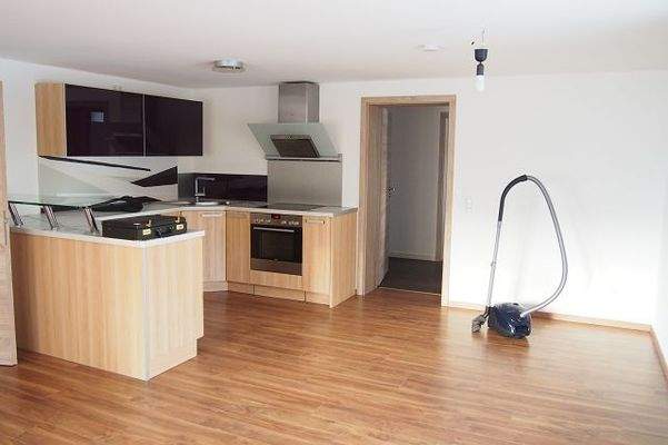 OG Wohnzimmer offene Küche Ansicht 2