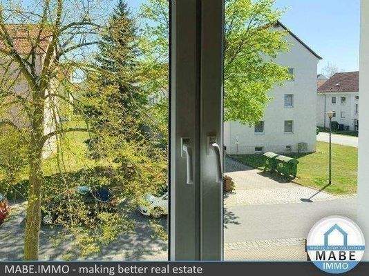 Ausblick aus dem Wohnzimmer 