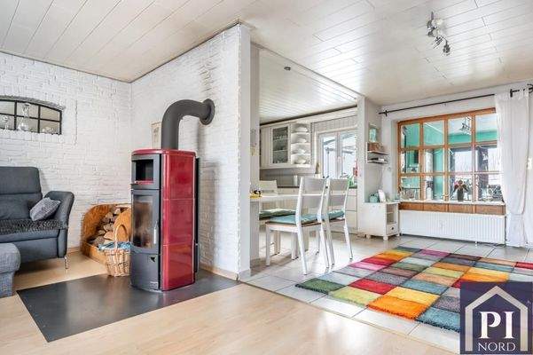 Offenes Wohn- und Esszimmer