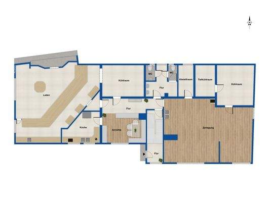 Grundriss - Erdgeschoss