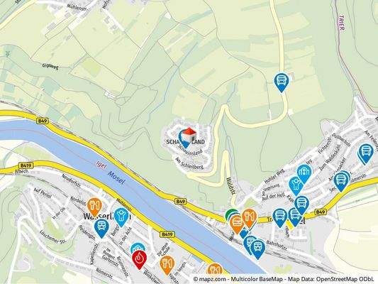 Geolyzer Kartenausschnitt