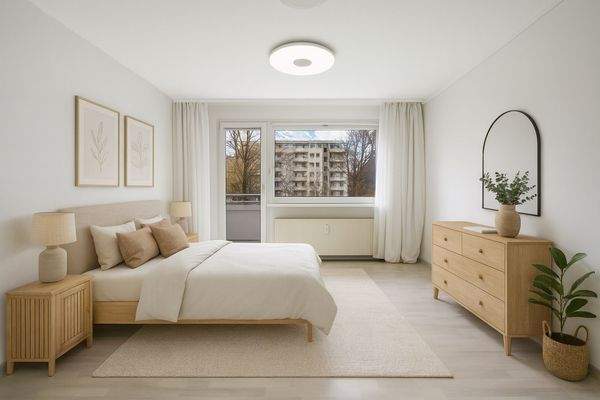 Schlafzimmer l Visualisierung