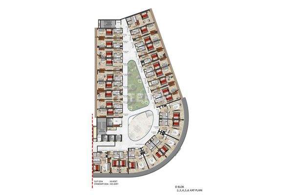 Properties with Hotel Room Concept in Antalya Altıntaş