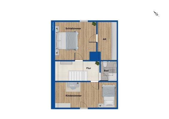 Grundriss Dachgeschoss