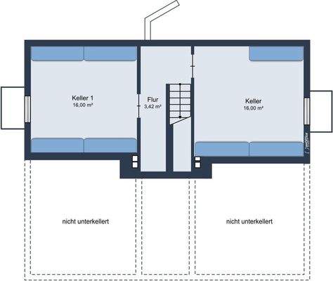 Untergeschoss (Haus 1)