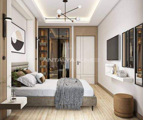 Elegant Apartments with Pool in Antalya Muratpasa