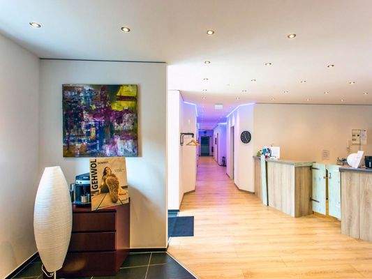 Physiotherapie Eingangsbereich