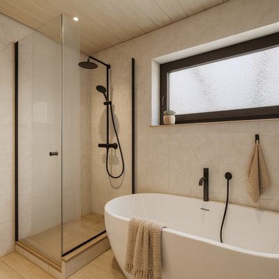 EG | Badezimmer, virtuelle Darstellung