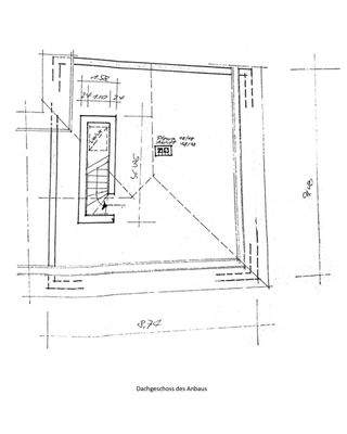 Grundriss - Anbau - Dachgeschoss