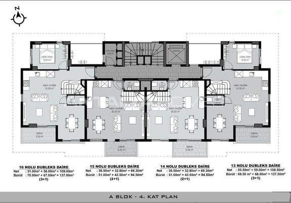 Stylish Flats with Pool and Gym near the Beach in Alanya