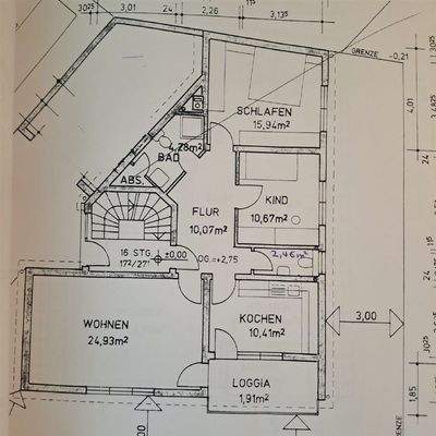 Grundriss Obergeschoss