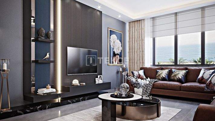 Chic Sea-View Apartments in a Complex in Mersin Turkey