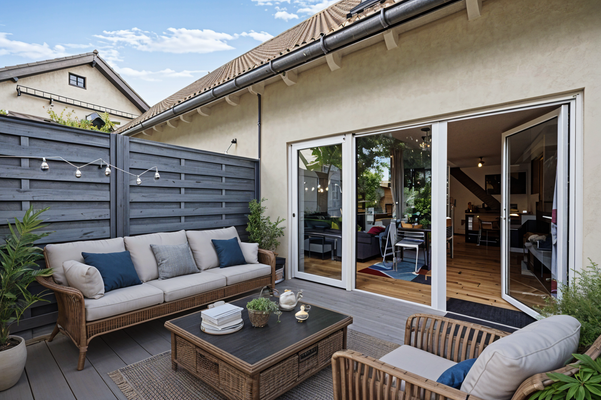 OG | Terrasse, virtuelle Darstellung