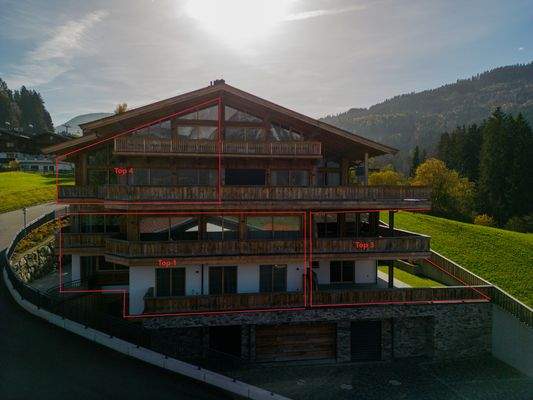 Haus mit Top-Markierungen
