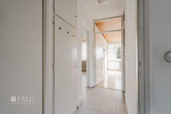 Flur zu den Schlafräumen