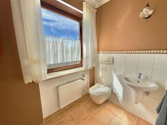 Toilette Erdgeschoss