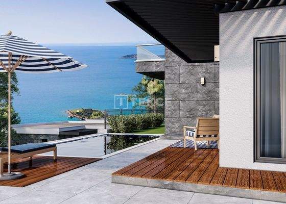 Sea View Villas with Outbuildings in Bodrum Muğla