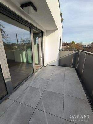 großzügiger Balkon