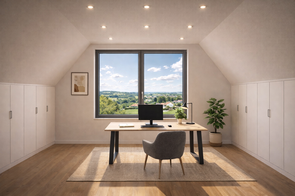 Dachgeschoss Büro